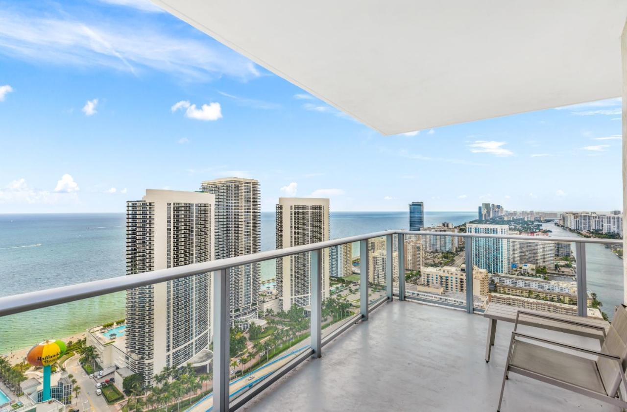 Hyde Beach House - Millionaire 2 Bd 2 Ba Apt, Direct Ocean View, 5 Min Walk To Ocean Hollywood Exterior photo