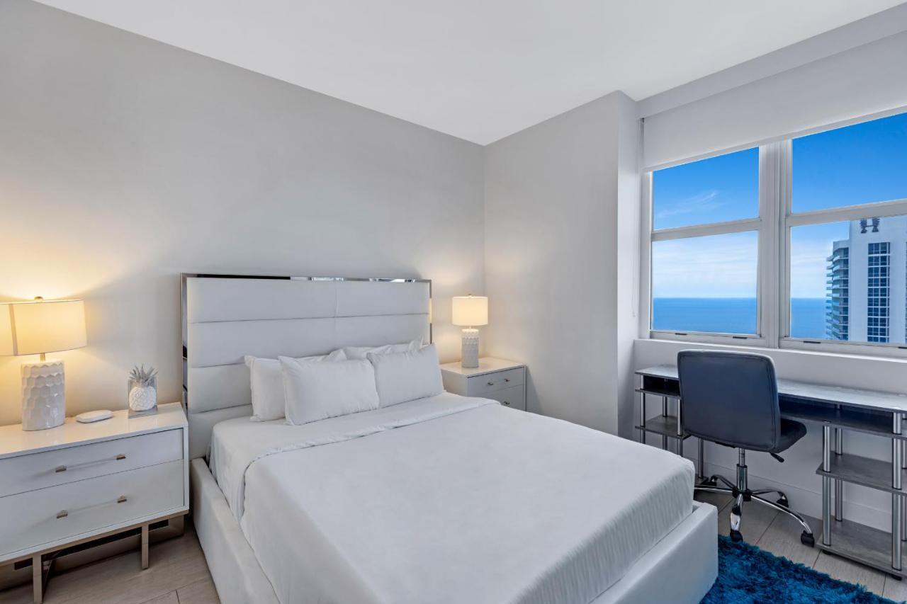 Hyde Beach House - Millionaire 2 Bd 2 Ba Apt, Direct Ocean View, 5 Min Walk To Ocean Hollywood Exterior photo