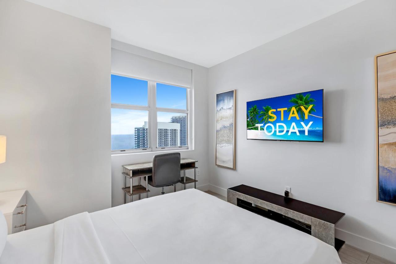Hyde Beach House - Millionaire 2 Bd 2 Ba Apt, Direct Ocean View, 5 Min Walk To Ocean Hollywood Exterior photo