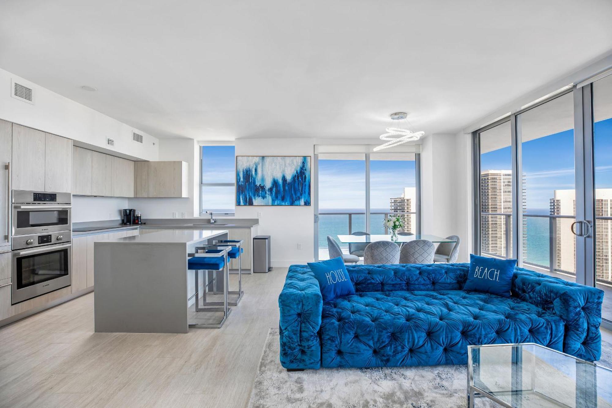 Hyde Beach House - Millionaire 2 Bd 2 Ba Apt, Direct Ocean View, 5 Min Walk To Ocean Hollywood Exterior photo